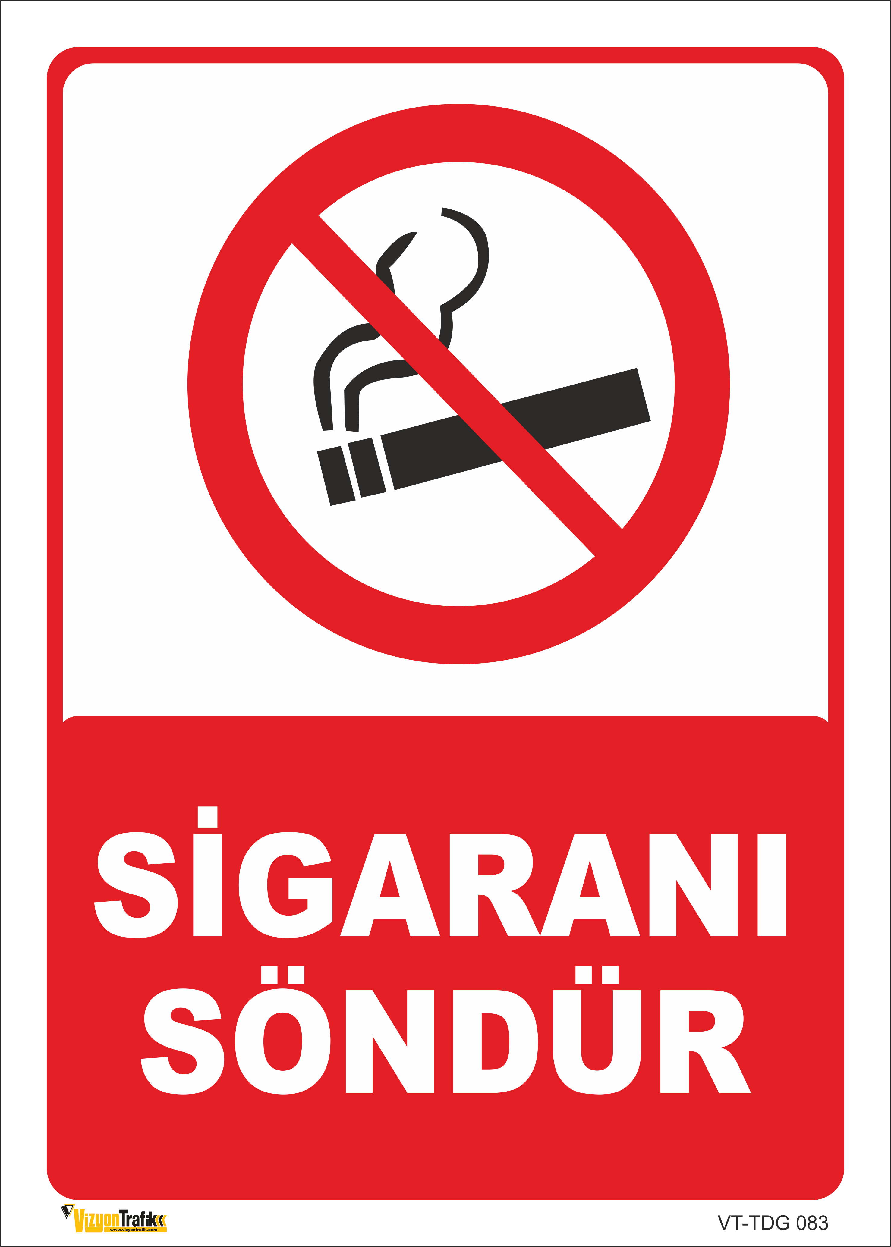 SİGARANI SÖNDÜR LEVHASI